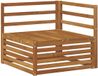 vidaXL Hoekbank Massief Acacia Hout Naturel 83 x 83 x 73 cm