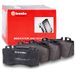 Brembo P 50 053 Remblokkenset, schijfrem - (4-delig)