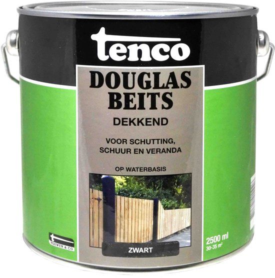 Tenco Douglas Beits Dekkend Zwart - 2,5 liter