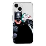 ERT GROUP mobiel telefoonhoesje voor Apple Iphone 14 PLUS origineel en officieel erkend DC patroon Batman i Joker 001 optimaal aangepast aan de vorm van de mobiele telefoon, gedeeltelijk bedrukt