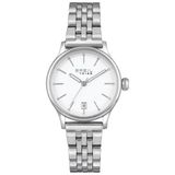 BREIL CLASSY Dameshorloge - Zilverkleurig Staal - Wit - Rond - Analoog - Quartz