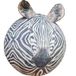 Pluchiez Pluche Bouncing Furry Wild Animals 23 cm Assorti Panda / Zebra / Tijger