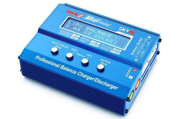 IMAX B6mini Multifunctionele Lader - 6A - Li-Poly/LiFePo/Li-Ion/NiMh/NiCd/Lood