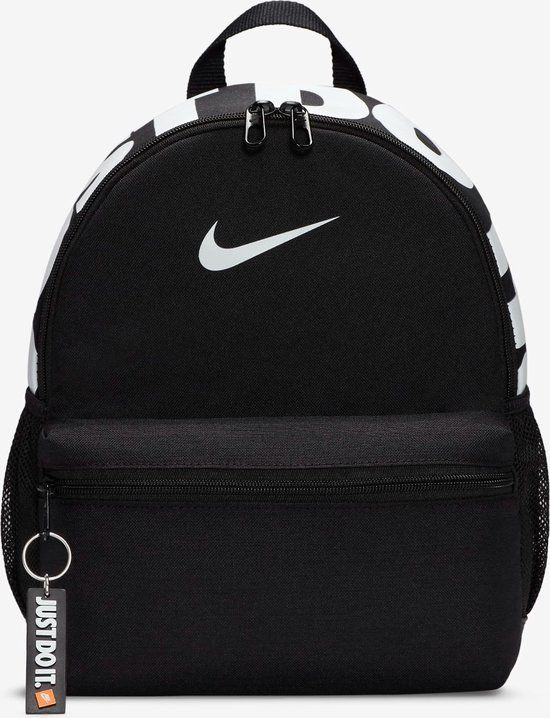 Nike Brasilia JDI Kids Mini Backpack - Zwart - Polyester - 11L - 0196154135863