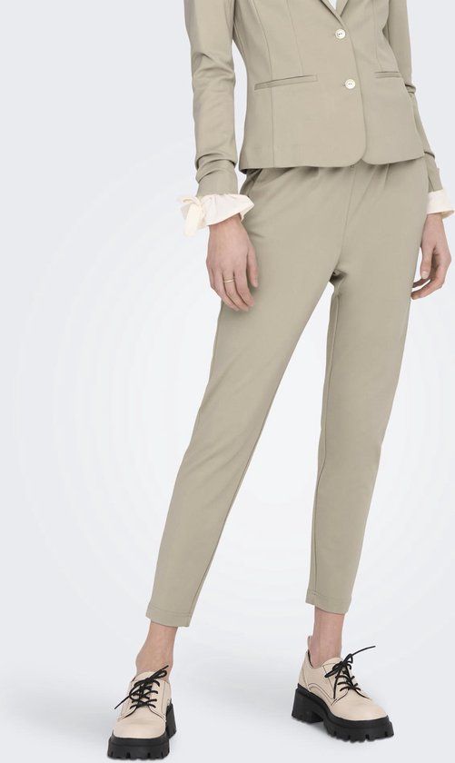 ONLY ONLPOPTRASH LIFE EASY COL PANT PNT NOOS Dames Broek - Pure Cashmere - Maat L/32
