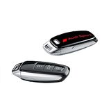Audi 4N0071208CY9T sleutelhouder, sportlogo, zwart/rood