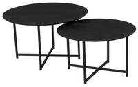 - Salontafel Arlington | Set van 2 Black