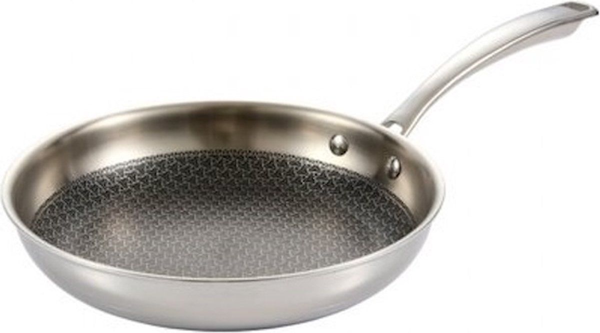 Tescoma RVS Koekenpan steelcraft 24 cm - Zilver