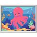 CreArt, Malen nach Zahlen Kinder - Neon Oktopus