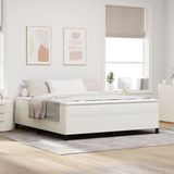 vidaXL Boxspringbed Crèmekleurig 180 x 200 cm