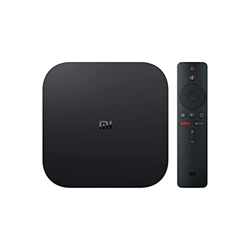 Xiaomi MI TV Box S streaming-speler in 4K Ultra HD, Bluetooth, WLAN, zwart