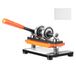 StarTech SM Lederstansmachine - Handmatige leder snijmachine - 18 x 10 cm - Lederembossmachine - Draagvermogen 1,5 ton - Geschikt voor leer, PVC/EVA-schuim, en niet-klevende materialen.