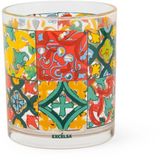 Excelsa Set van 6 Glazen Lissabon Collectie Multicolor Glas 25 cl Vaatwasmachinebestendig Mediterrane Stijl Italiaans Design