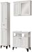 Vicco Ensemble de salle de bain Vanité Blanc 3 pièces