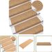 vidaXL - Trapmatten - Zelfklevend - 15 stuks - Sisal-look - 65x21x4 cm - Sisal