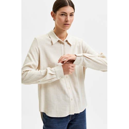 SELECTED FEMME SLFVIVA Blouse - Beige