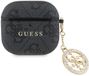 Coque avec pendentif strass pour Airpods 4, haute qualité, protectrice.