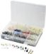 TRU COMPONENTS 737030 Assortiment adereindhulzen 0.5 mm², 0.75 mm², 1 mm², 1.5 mm², 2.5 mm², 4 mm², 6 mm², 10 mm² Oranje, Wit, Geel, Rood, Blauw, Groen, Zwart