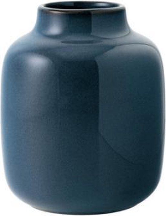 Villeroy & Boch Lave Home Nek Vaas - 15.5 cm - Blauw