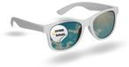 Zonnebril 'Umi' - Zonnebril voor heren en dames - Bril met UV400 bescherming voor de zomer - wit