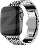 Bandz stalen band 'Dragon' zilver voor Apple Watch 44mm/45mm/46mm/49mm