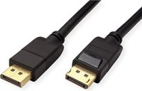 ROLINE GREEN DisplayPort-kabel, v1.4, DP M - M, zwart, 2 m