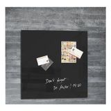 Sigel GL110 Magnetisch bord zwart 48x48cm