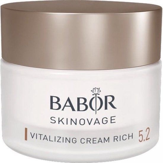 Babor Skinovage Vitalizing Cream Rich 50ml - Age Preventing Cream for Tired/Dull Skin