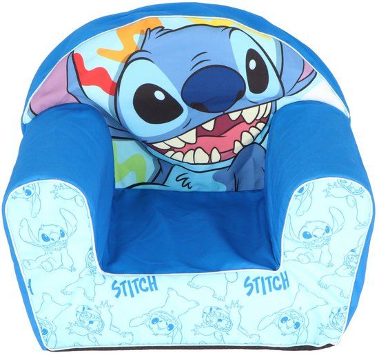 Emob Kinderfauteuil Lillo & Stitch - Blauw