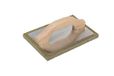 Nespoli Spattazzo Spons grijs handvat hout 14 x 21 cm