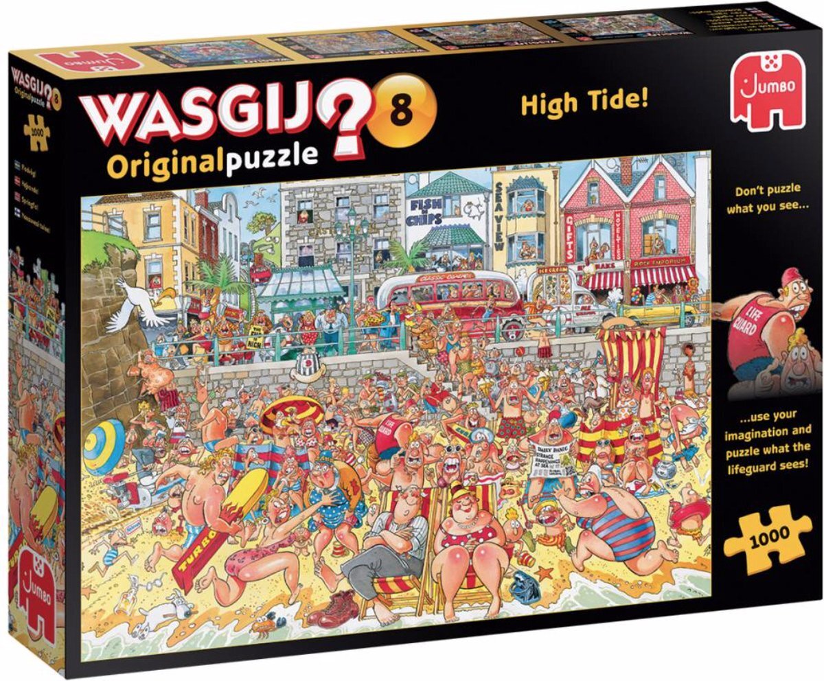 Jumbo Wasgij Original 8 - High Tide - puzzel 1000 stukjes