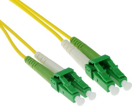 EMINENT ACT RL2600 Glasvezel Patchkabel Duplex LSZH - LC/APC8 9/125µm OS2 - 50 cm