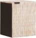 vidaXL Hangende Badkamerkast Wit 38 x 33 x 48 cm Massief Mango Hout