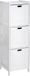 Wenko Badkamerkast Oslo 36 X 36 X 112 Cm Hout Wit