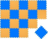 LittleTom 18-delige Baby Puzzel Speelmat