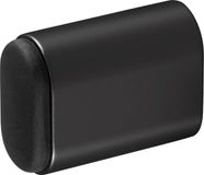 Hermeta DEURBUFFER OVAAL 50MM MAT ZWART (4702-18E)