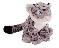Wild Republic Cuddlekins Eco Snow Leopard Cub, 30.5 cm