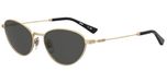 Moschino MOS177/S Rose Gold/Grey Cat Eye Lunettes de soleil Femme