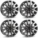 Borbet CW6 6.5x17 Zoll ET48 6x139.7 Alufelgen für Hyundai Staria