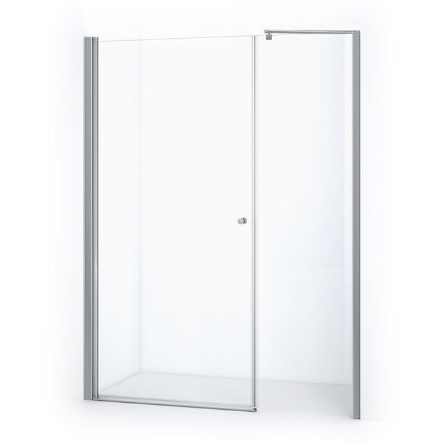 Maxaro Douchewand met Draaideur Zircon Comfort 155cm Chroom