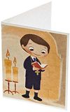 Mopec X0815 Communion Book Card Boy Shorts 100 Eenheden, Karton, Meerkleurig, 6,5 x 4 cm