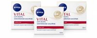 NIVEA VITAL Anti-Rimpel Dagcrème - Versterkende Gezichtsverzorging - 50 ml - Voordeelverpakking - 3 stuks