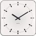 Karlsson Wandklok Sucinto Dome Square - Wit