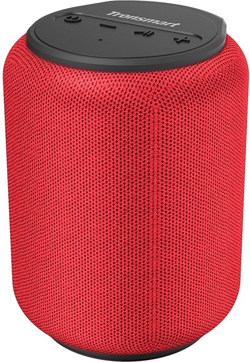 Tronsmart T6 mini red - draagbare bluetooth speaker (15W | 24 uur afspeeltijd | 360 surround sound | IPX6 waterdicht) rood