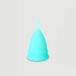Kleine Wellness Menstruationstasse für Frauen - Blau