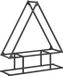 vidaXL - Brandhoutrek - 80x25x90 cm - Koudgewalst Staal - Zwart