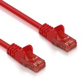 Allteq Cat 6 - U/UTP - Netwerkkabel - Patchkabel - Internetkabel - 10 Gbps - 15 meter - Rood