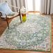 Safavieh Madison Collection Zilver en Ivoor Kortpolig Vloerkleed 120 x 120 cm