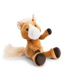 NICI 62240 Knuffelpaard Holly K. Pony, 26 cm, bruin, zacht pluchen dier, schattig knuffeldier om te knuffelen en te spelen, leuk cadeau-idee voor kinderen en volwassenen