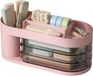 Bureau-organizer met 3 lades Pennenhouder - Rose